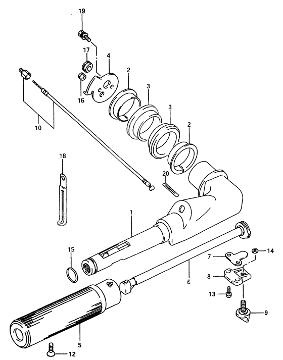 Tiller handle