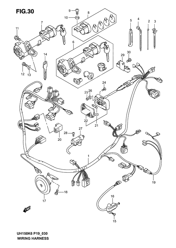 Wiring harness              

                  Model k2/k3