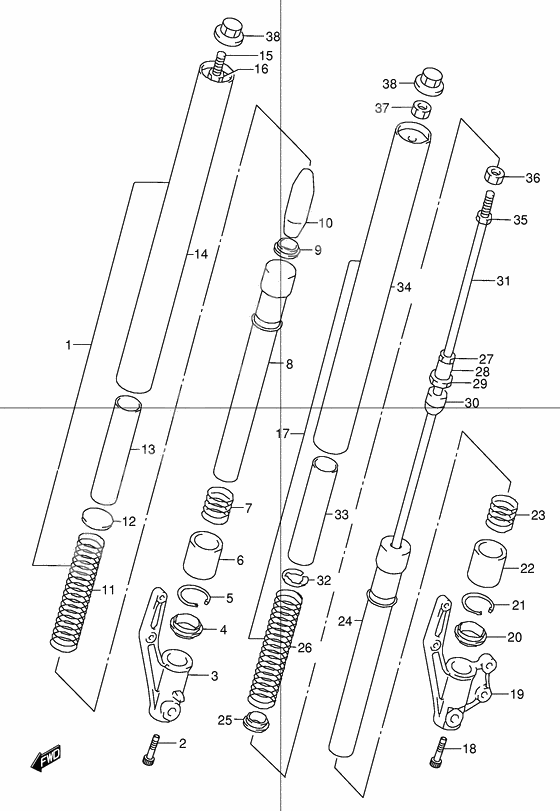 Front damper