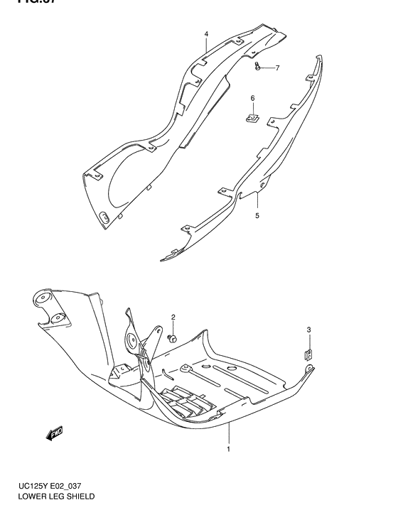 Lower leg shield