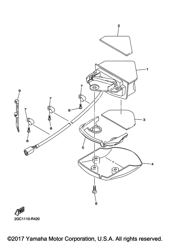 Задний фонарь (Стоп-сигнал)