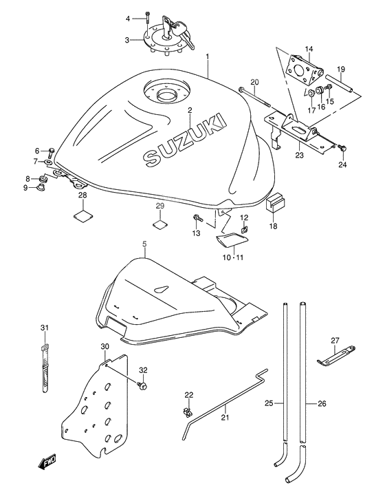 Tank fuel              

                  Model k3