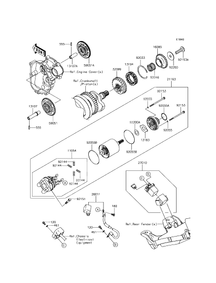 Starter motor