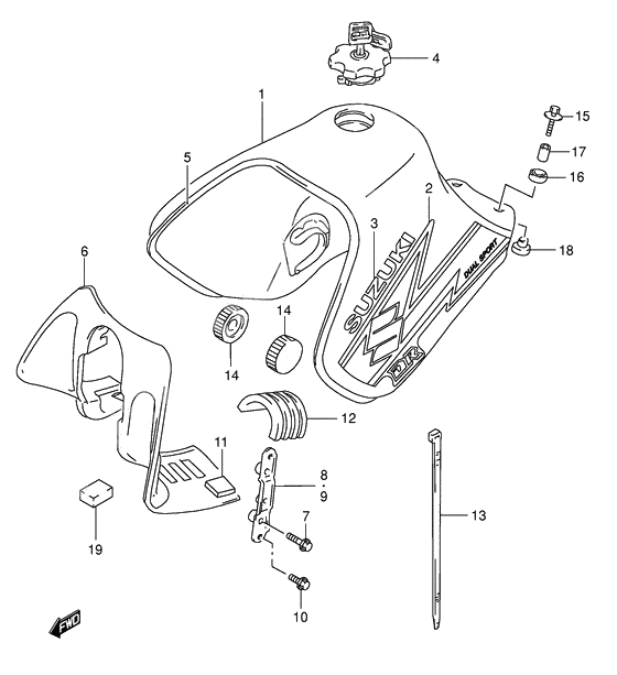 Tank fuel              

                  Model k3