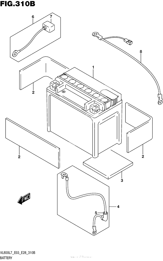 Аккумулятор (Vl800L7 E28)