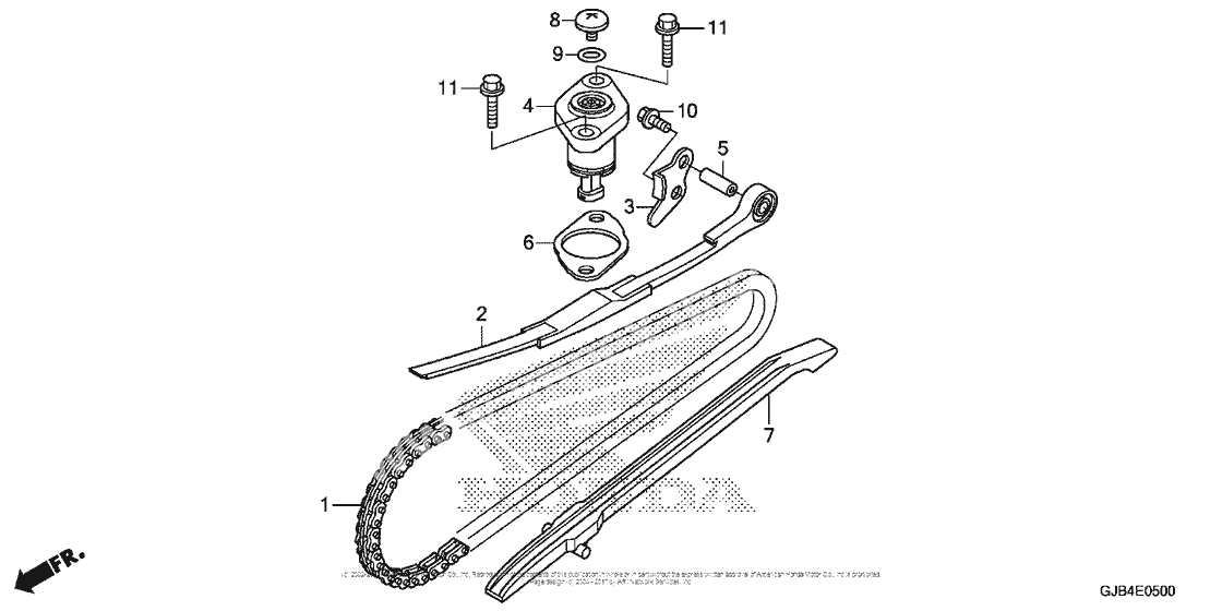 Цепь ГРМ & Натяжитель & Успокоитель