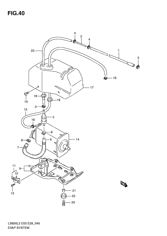 Evap system              

                  Ls650l2 e33