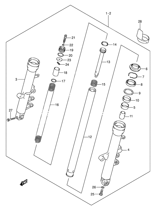 Front damper