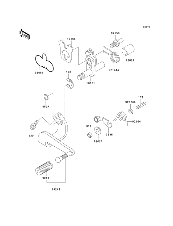 Gear change mechanism