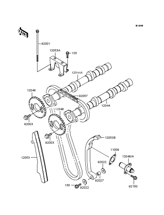 Camshaft/tensioner              

                  s