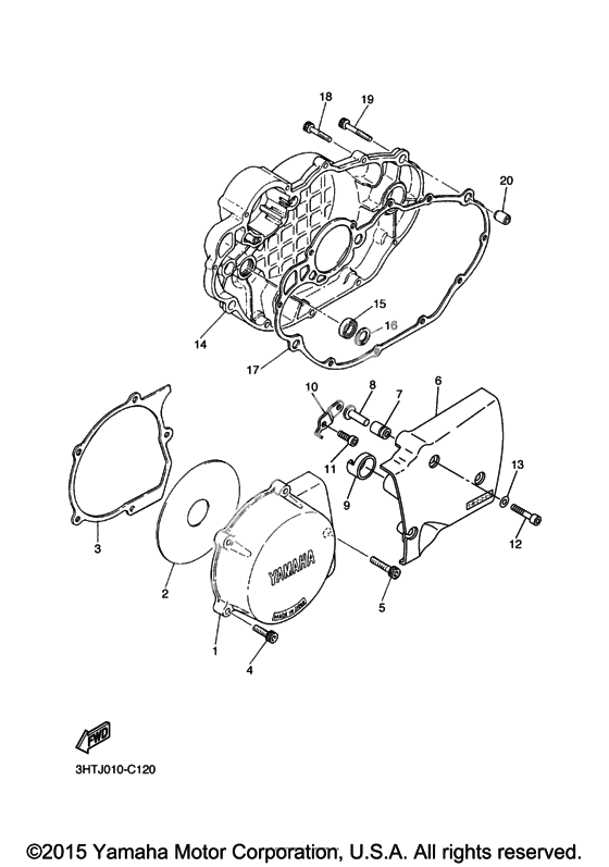 Крышки картера 1