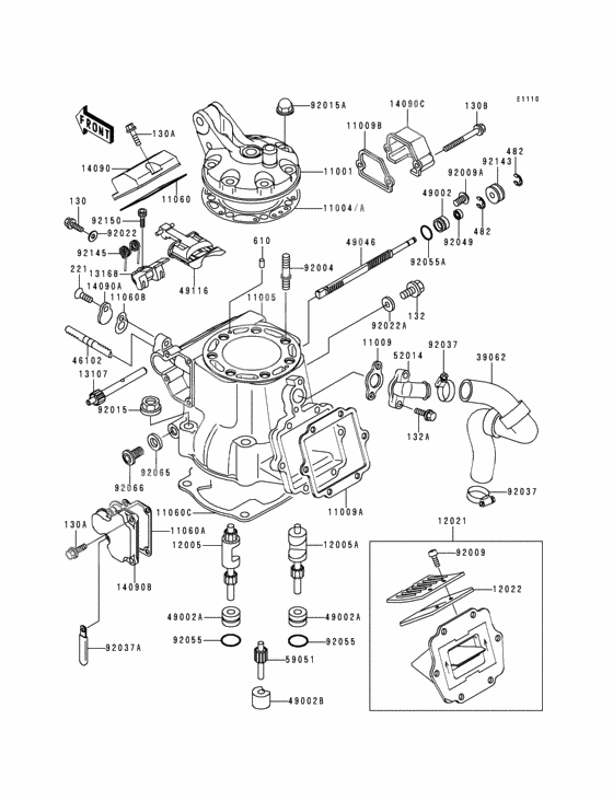 Cylinder head/cylinder(1/2)