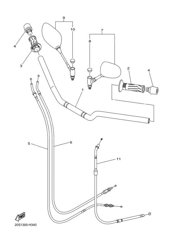 Steering handle
