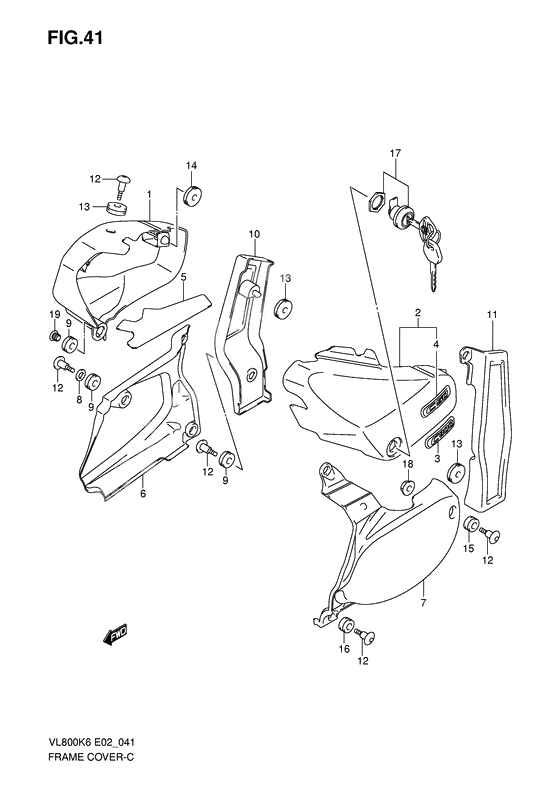 Frame cover              

                  Model k6