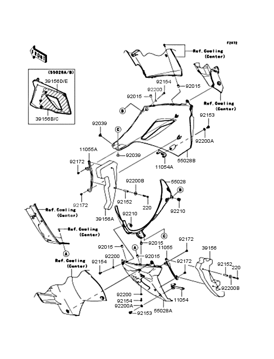 Cowling lowers