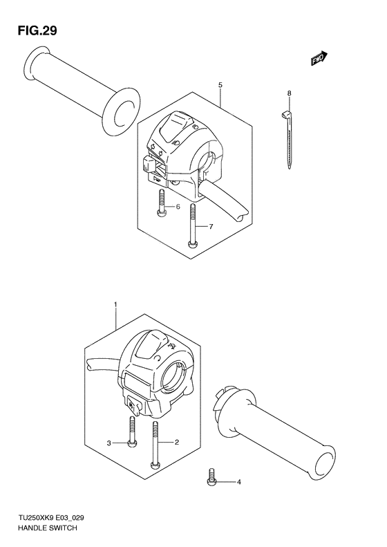 Handle switch