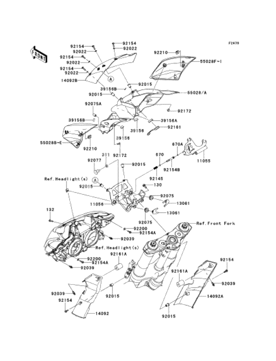 Cowling              

                  Upper