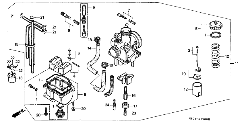 Carburetor assy
