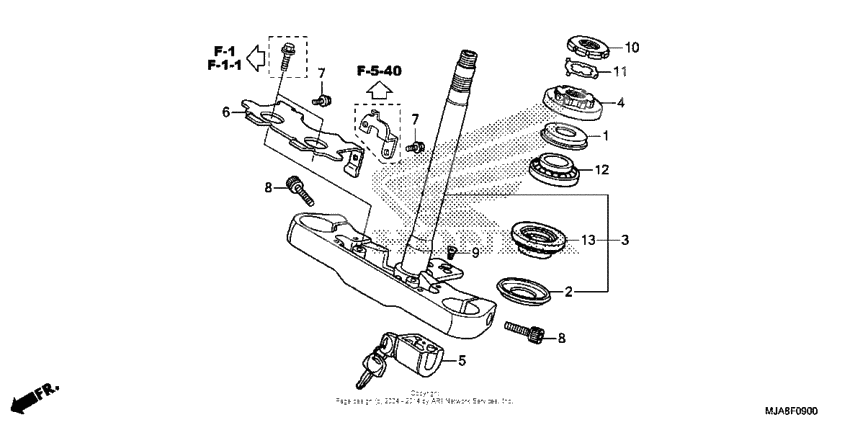 Steering stem (1)