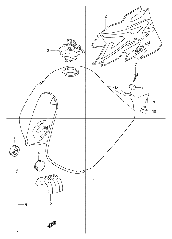 Tank fuel              

                  Model w