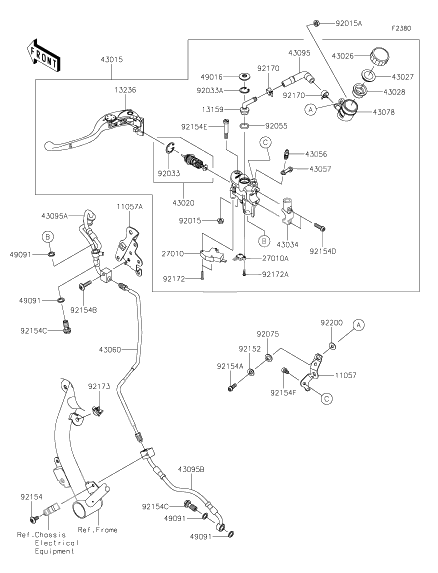 Главный цилиндр сцепления