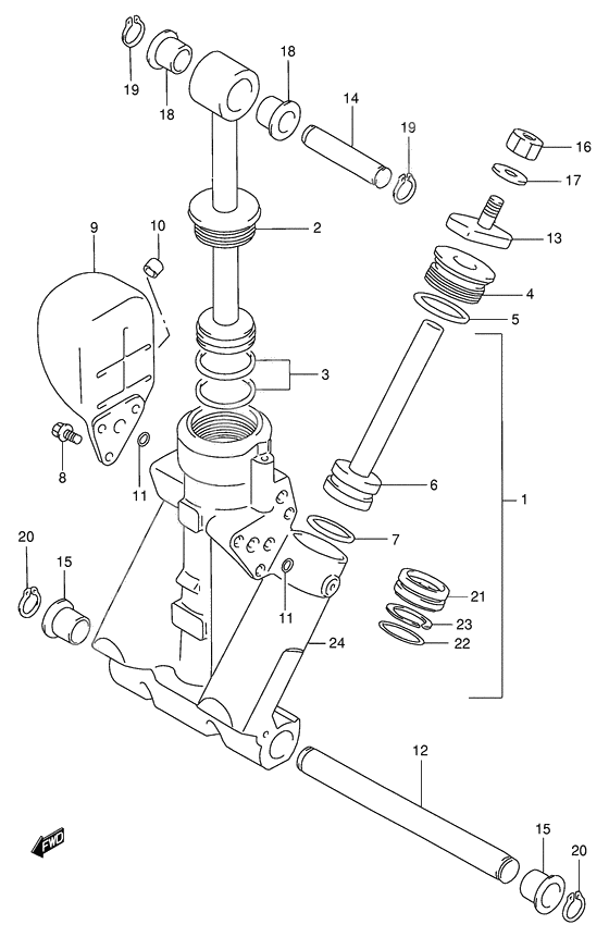 Trim cylinder