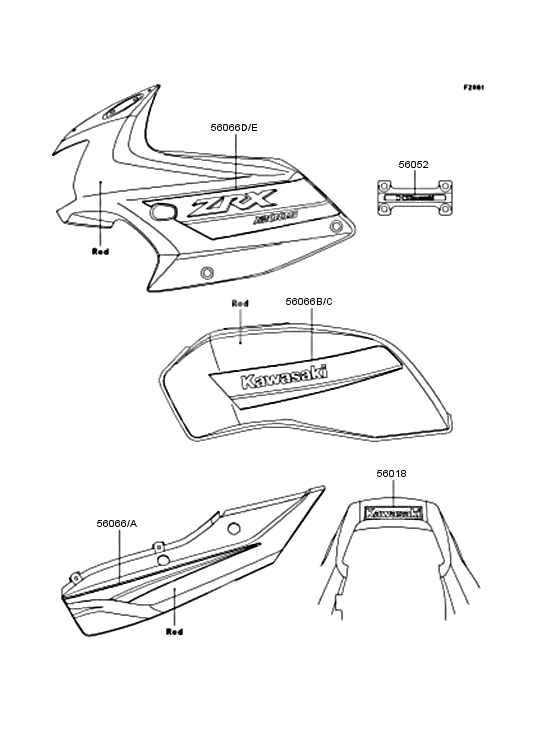 Decals              

                  レッド