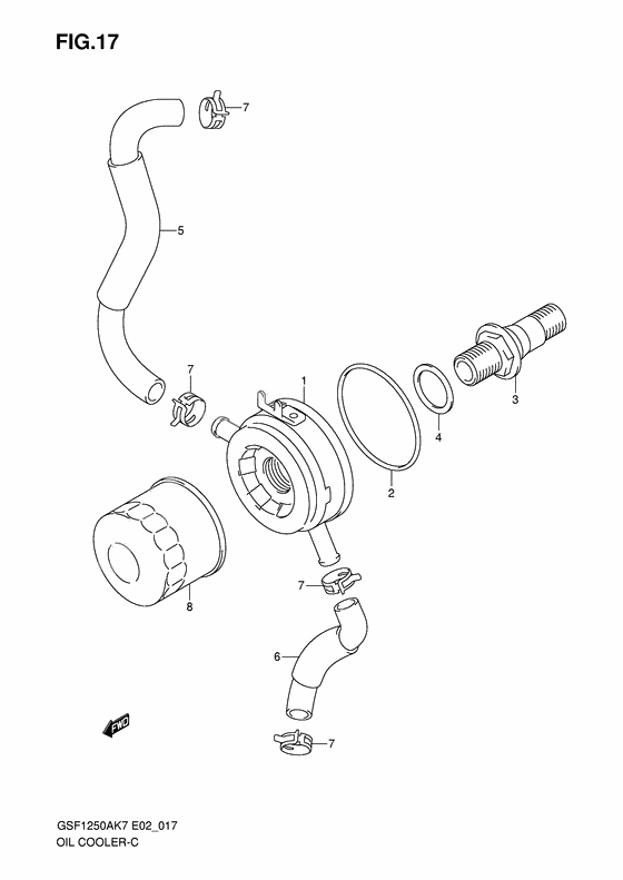 Oil cooler