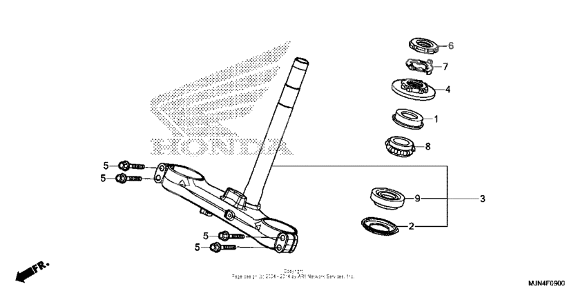 Steering stem