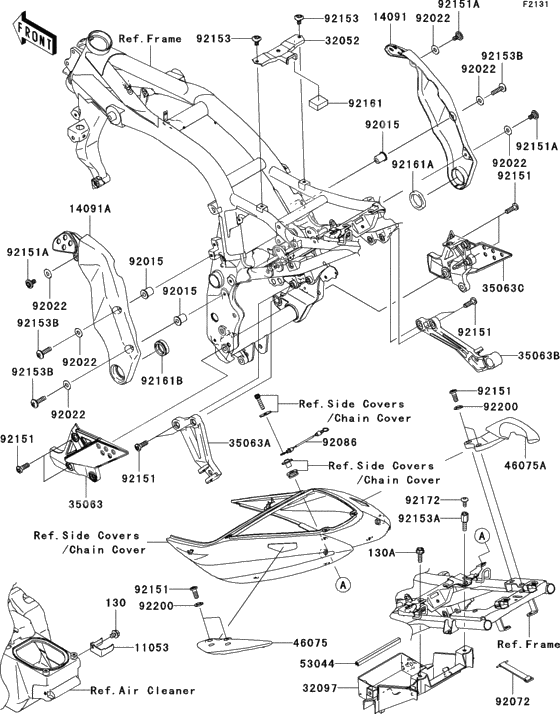 Frame fittings