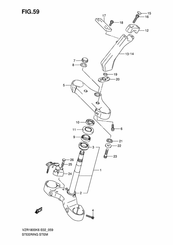 Steering stem