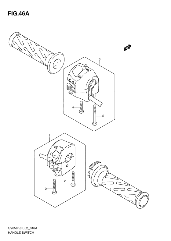 Handle switch              

                  Sv650sl0/sal0/sul0/asul0