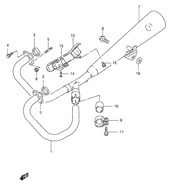 Muffler comp