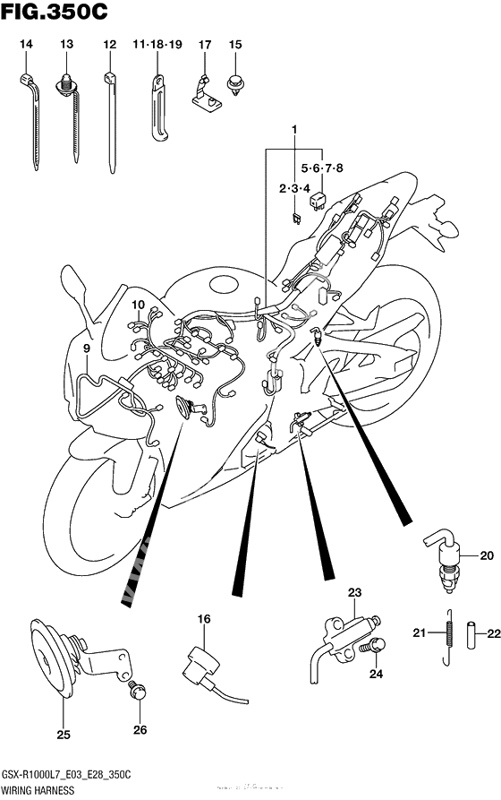 Wiring Harness (Gsx-R1000L7 E33)