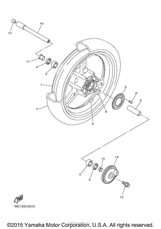 Front wheel