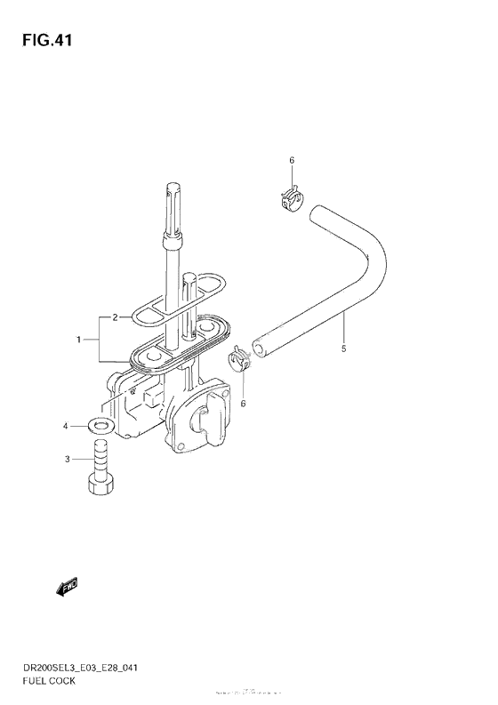 Fuel Cock (Dr200Sel3 E28)