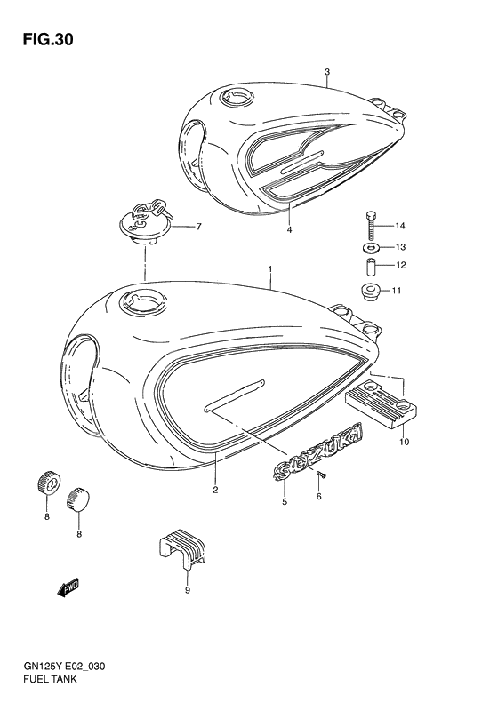 Tank fuel              

                  Model v/w