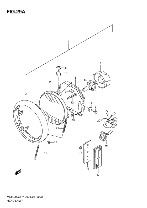 Headlamp              

                  Model k1/k2/k3