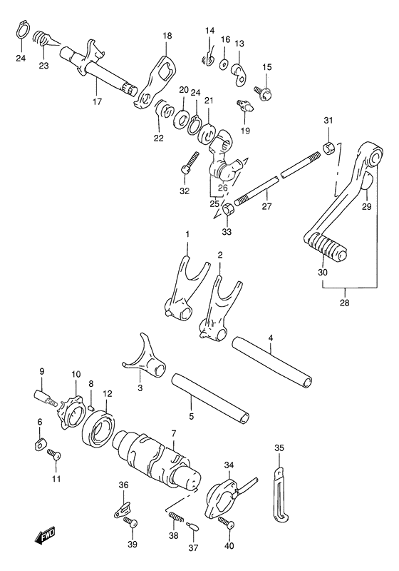 Gear shifting              

                  Model x/y/k1