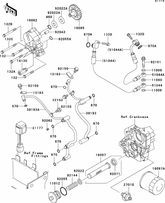 Oil pump/oil filter