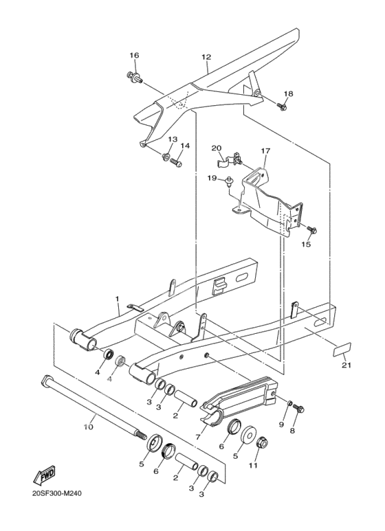 Задний рычаг & Подвеска