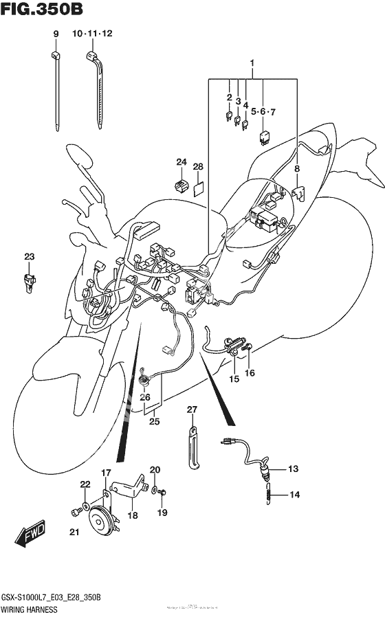 Wiring Harness (Gsx-S1000Al7 E03)