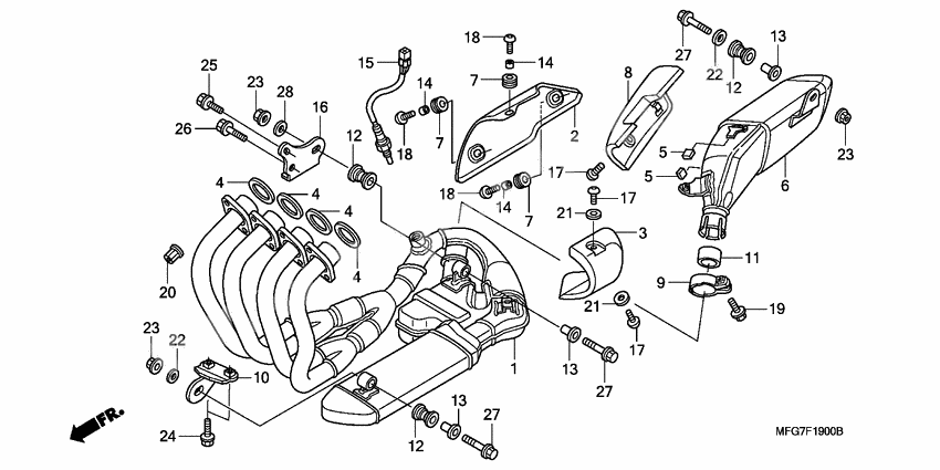 Exhaust muffler