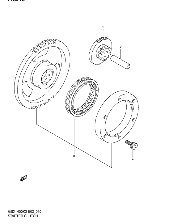 Starter clutch