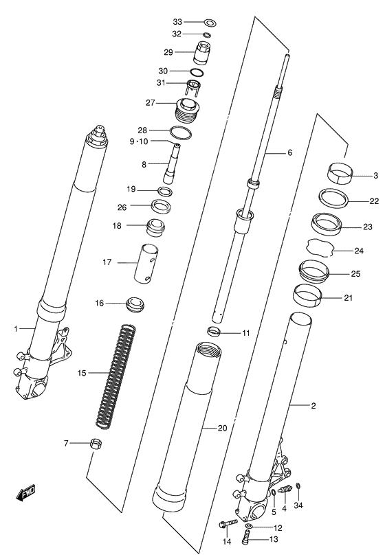 Front damper