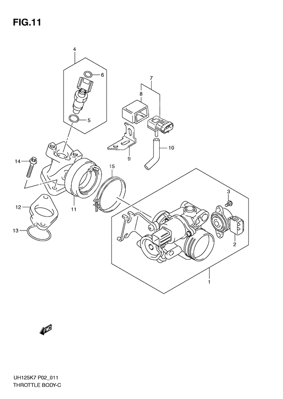 Throttle body