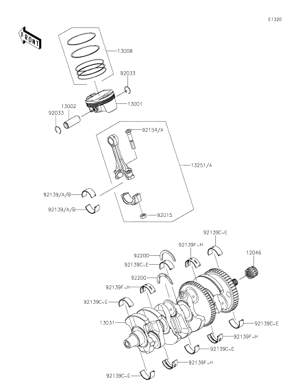 Crankshaft/Piston(s)