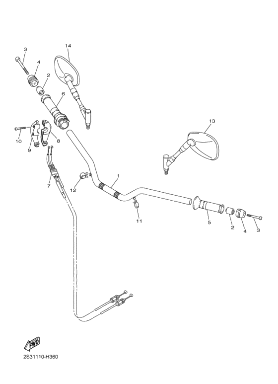 Руль & Тросики