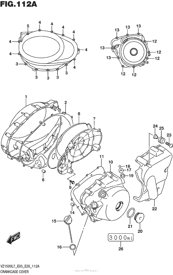 Крышки картера