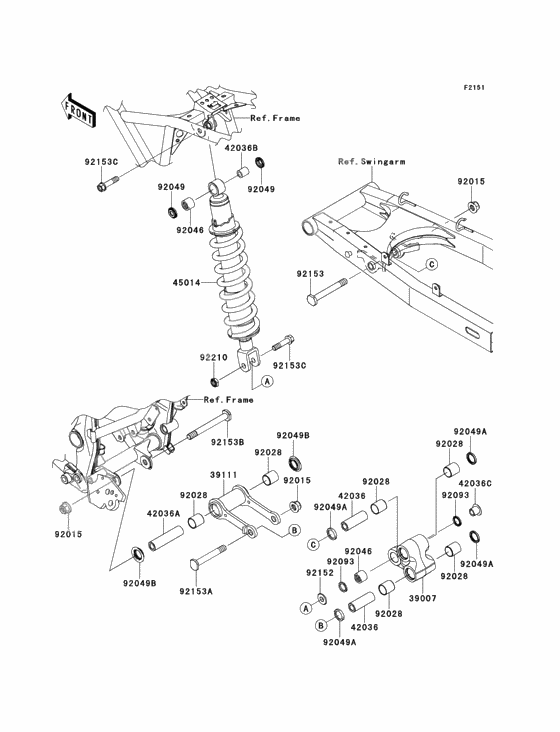 Suspension/shock absorber